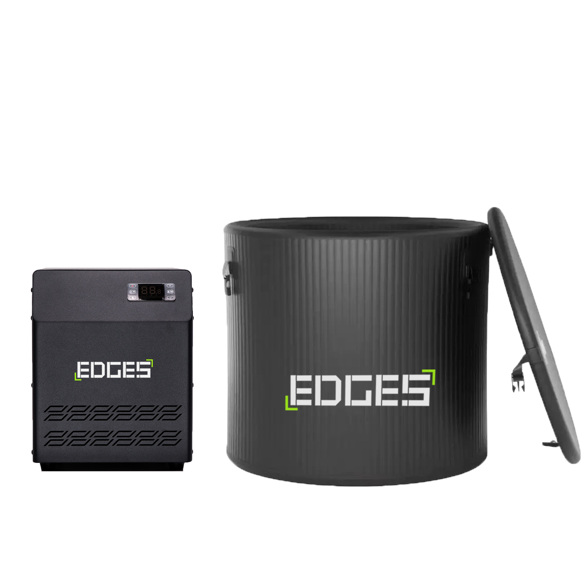 Edges Ice Bath with Chiller - Built-In Filter, WiFi App Control, Recovery Pod