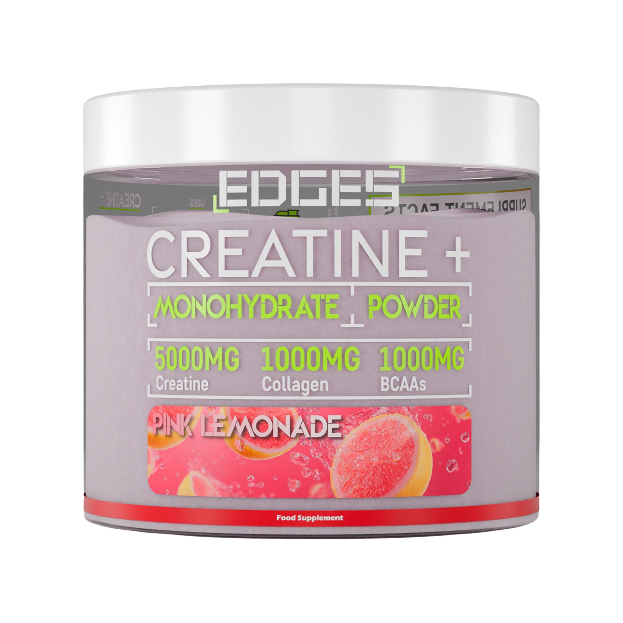 Creatine+ 7000mg Monohydrate Powder - Pink Lemonade Flavour