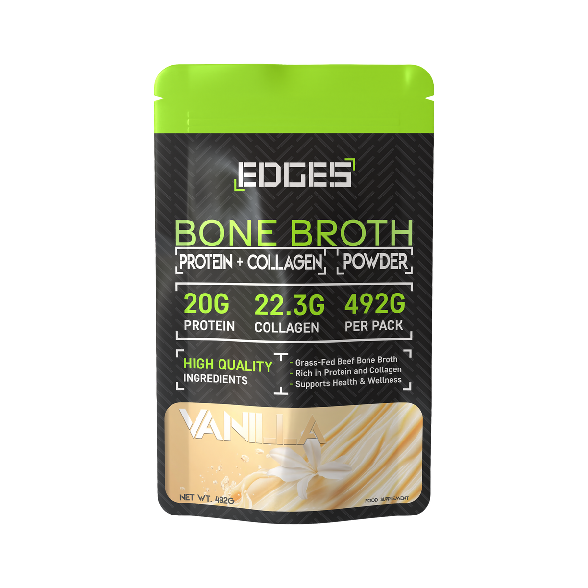 Bone Broth Protein Powder - Vanilla Flavoured