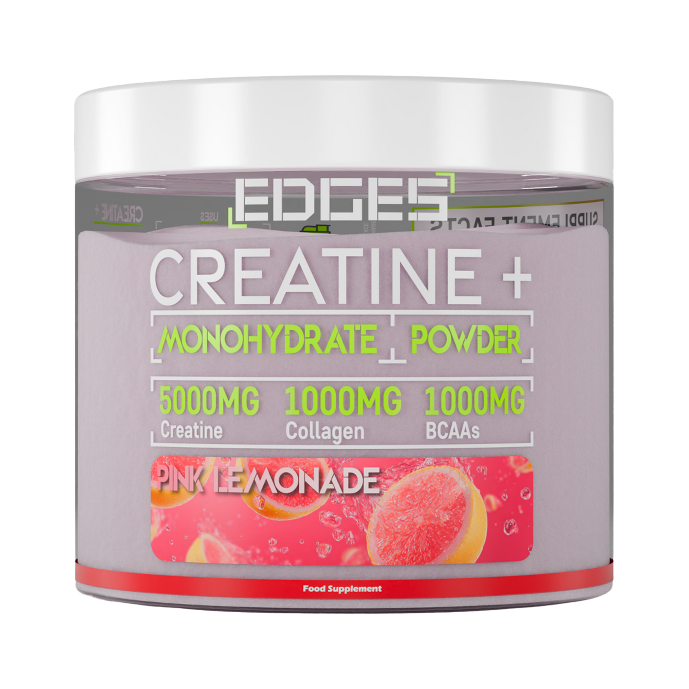 Creatine+ 7000mg Monohydrate Powder - Pink Lemonade Flavour