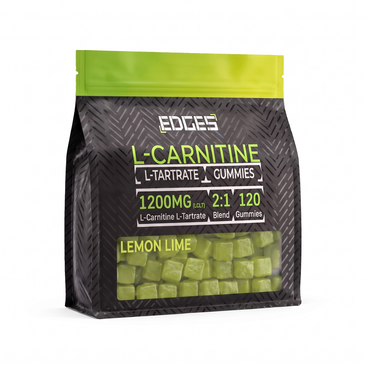 L-Carnitine L-Tartrate 1200mg Gummies – Lemon Lime