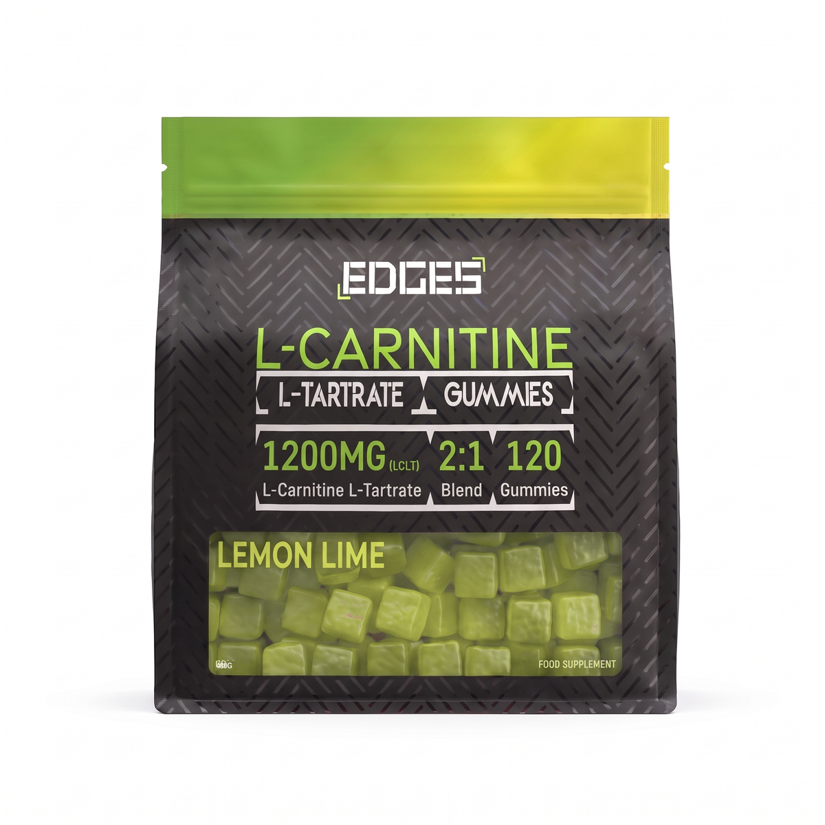 L-Carnitine L-Tartrate 1200mg Gummies – Lemon Lime