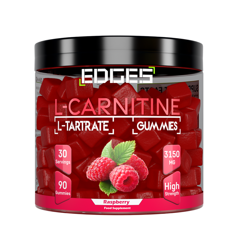 L-Carnitine L-Tartrate 3150mg Gummies – 90 Raspberry Gummies