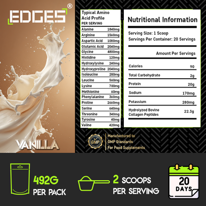 Bone Broth Protein Powder - Vanilla Flavoured