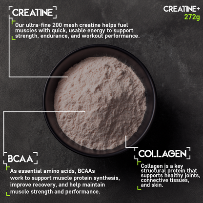 Creatine+ 7000mg Monohydrate Powder - Pink Lemonade Flavour