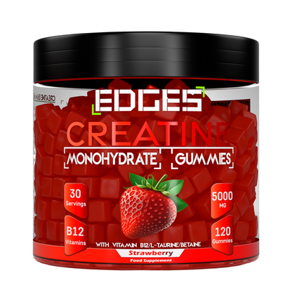 Creatine Monohydrate Gummies 5000mg with B12 Vitamins, L-Taurine & Betaine