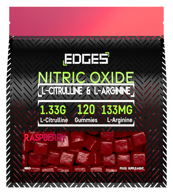 Nitric Oxide Gummies 2000mg - L-Citrulline & L-Arginine - Raspberry Flavoured (1 Month)
