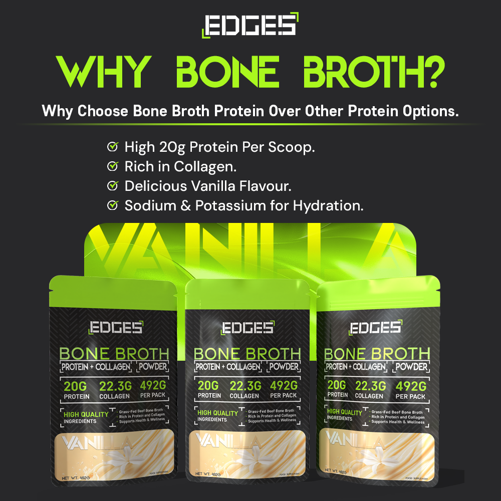 Bone Broth Protein Powder - Vanilla Flavoured