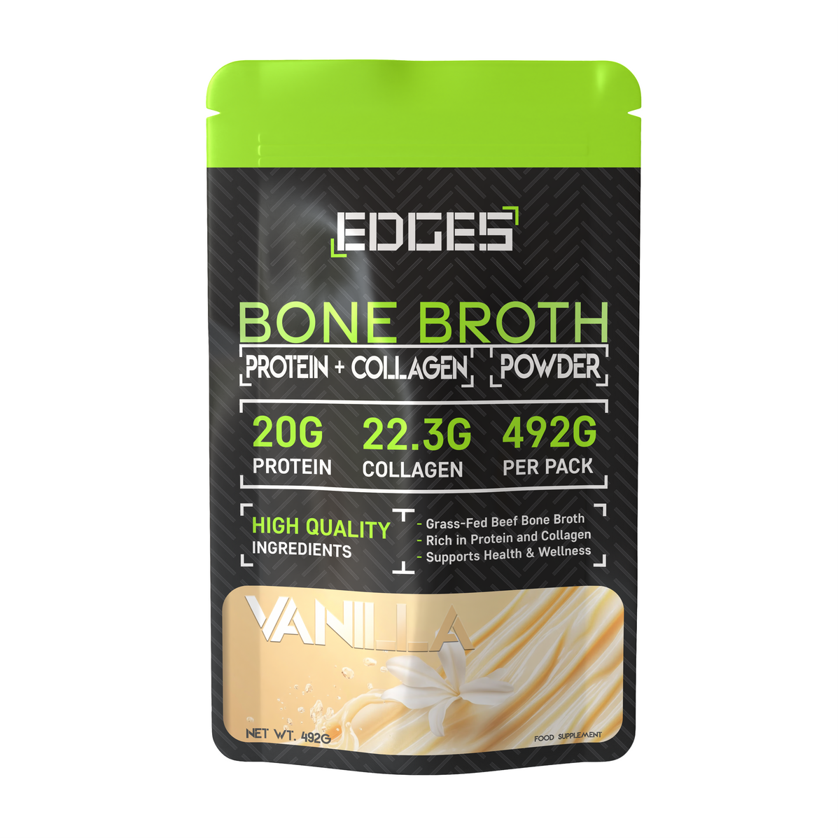 Bone Broth Protein Powder - Vanilla