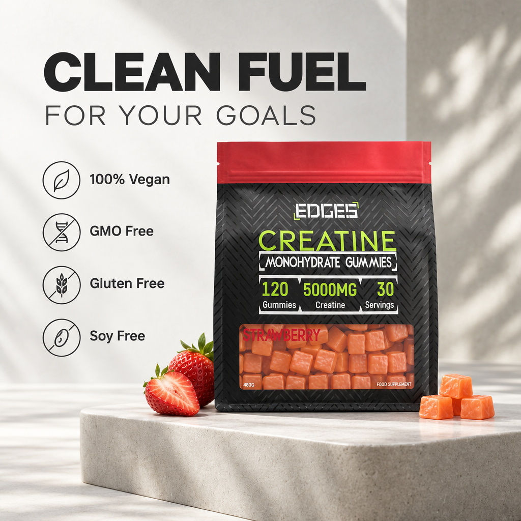 Creatine Gummies 5000mg - Creatine Monohydrate - Strawberry