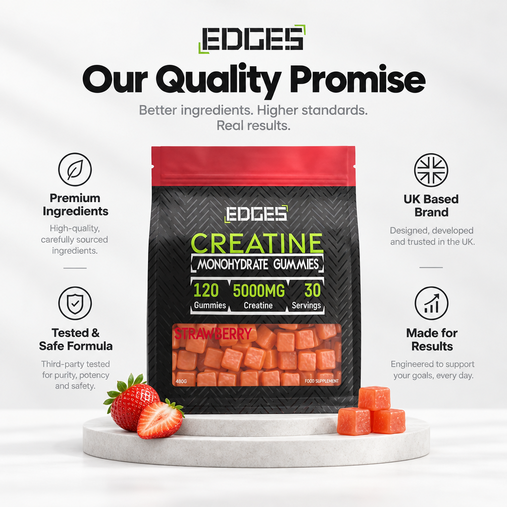 Creatine Gummies 5000mg - Creatine Monohydrate - Strawberry